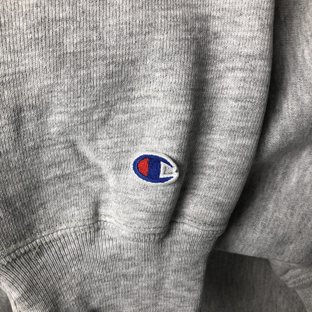 90'S Champion Reverse Weave University of Minnesota College Sweatshirt with Embroidered Tag, Made in USA, Men's Size XXL cotton gray type Vintage Second Hand