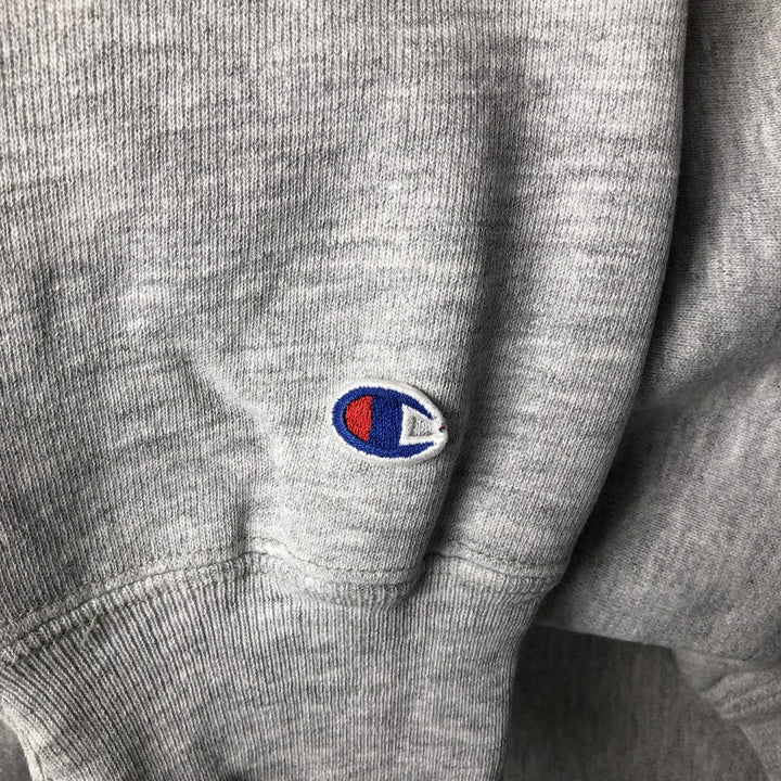 90'S Champion Reverse Weave University of Minnesota College Sweatshirt with Embroidered Tag, Made in USA, Men's Size XXL cotton gray type Vintage Second Hand