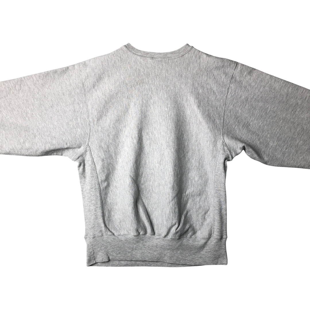 90'S Champion Reverse Weave Embroidered Tag College Sweatshirt Trainer Made in USA Men's XL Vintage cotton gray type Vintage Second Hand