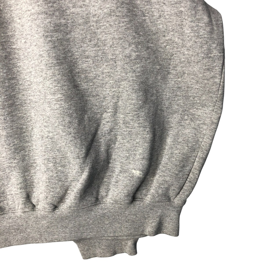 2000'S Nike Team College Sweatshirt, Men's XXL cotton gray type Vintage Second Hand