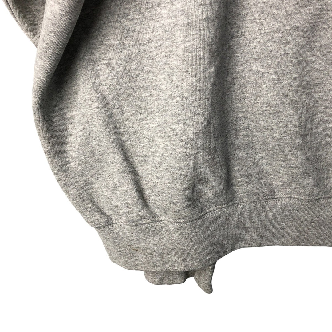 2000'S Nike Team College Sweatshirt, Men's XXL cotton gray type Vintage Second Hand