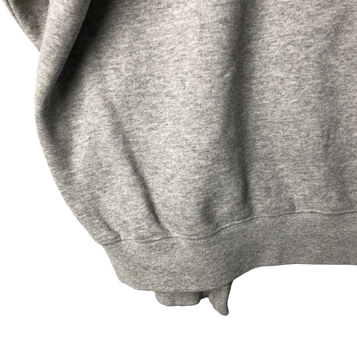 2000'S Nike Team College Sweatshirt, Men's XXL cotton gray type Vintage Second Hand