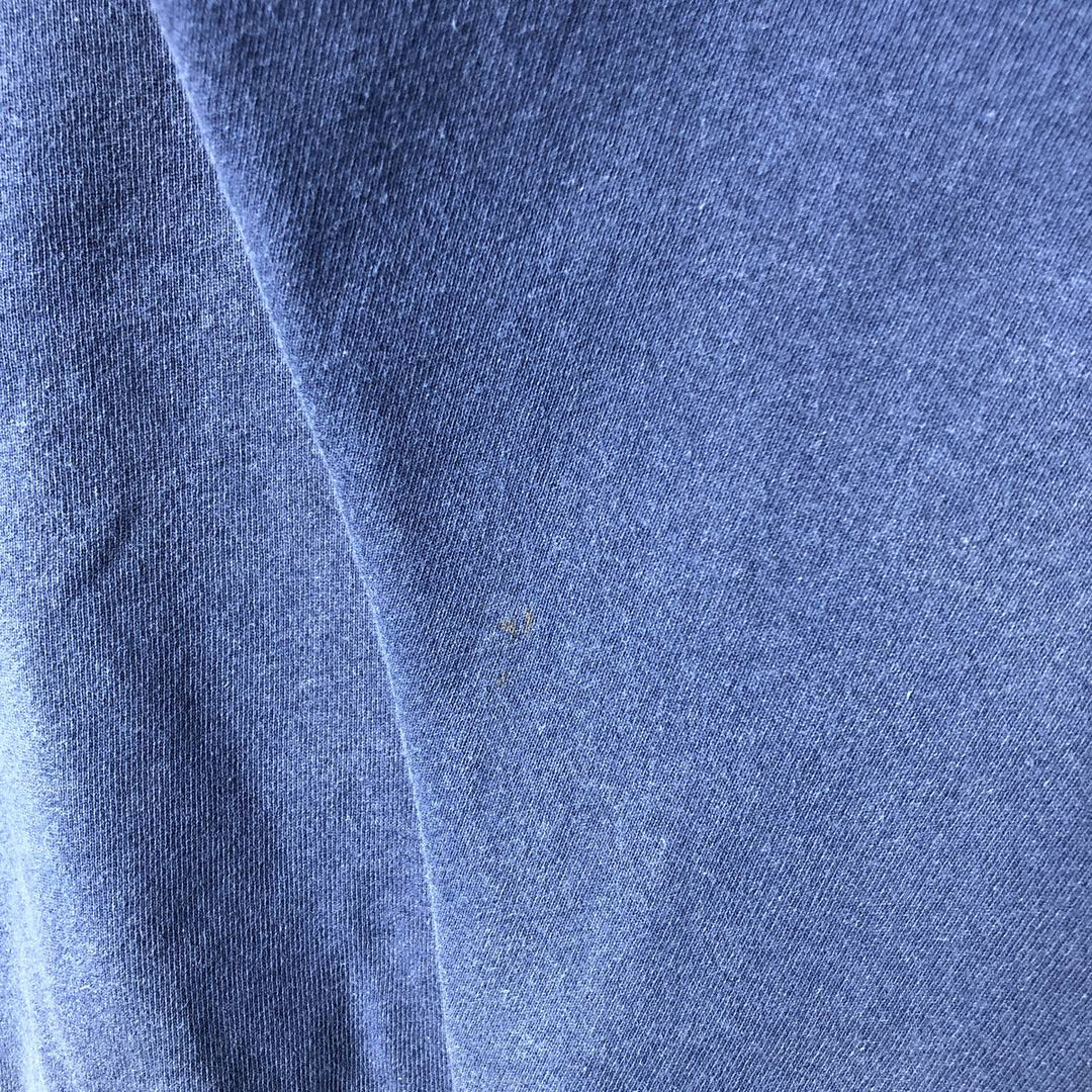 90'S Nike One Point Logo Sweatshirt Trainer Made in USA Men's XL Vintage cotton Navy blue Vintage Second Hand