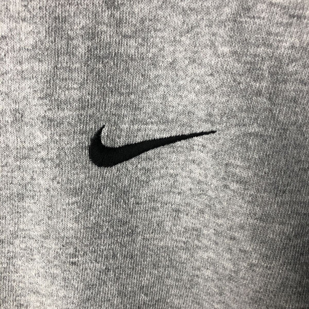 Vintage 90'S Nike One-Point Logo Sweatshirt, Made in USA, Men's XXL cotton gray type Vintage Second Hand
