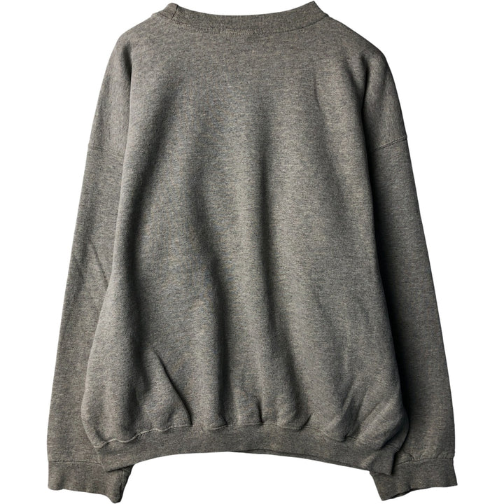 90'S Nike One Point Logo Sweatshirt, Men's XL Size Vintage cotton gray type Vintage Second Hand