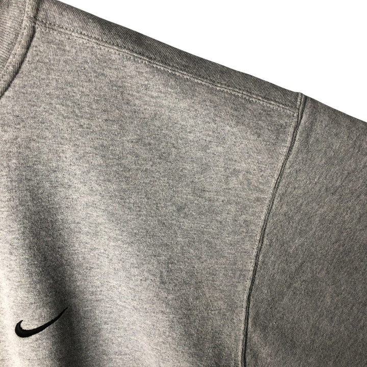 90'S Nike One Point Logo Sweatshirt, Men's XL Size Vintage cotton gray type Vintage Second Hand
