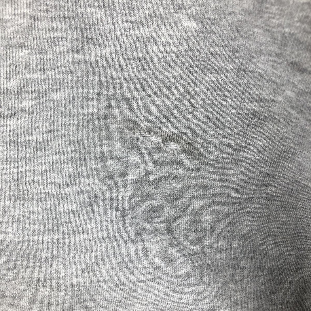 Nike Team College Sweatshirt, Men's Size XL cotton gray type Vintage Second Hand