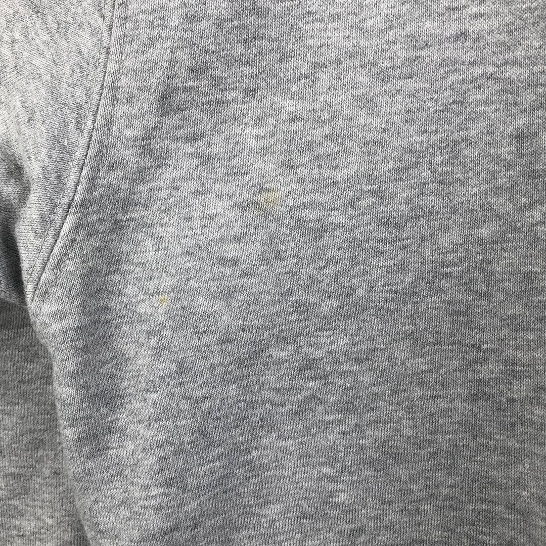 2000'S Nike Team College Sweatshirt, Men's Size Medium cotton gray type Vintage Second Hand