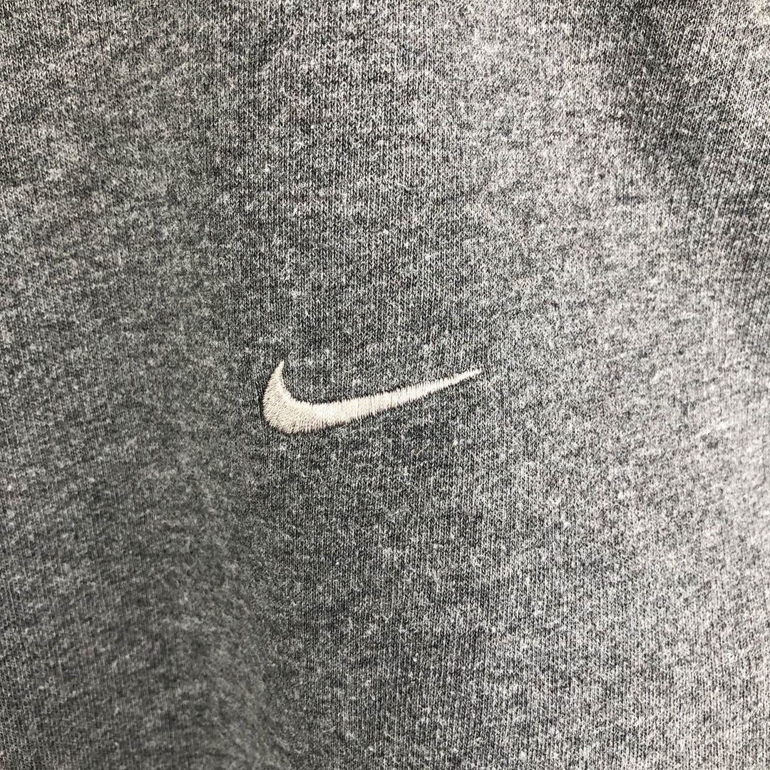 00'S Nike One Point Logo Sweatshirt Trainer Men's XL cotton Charcoal Vintage Second Hand