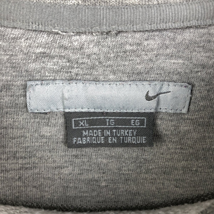 00'S Nike One Point Logo Sweatshirt Trainer Men's XL cotton gray type Vintage Second Hand