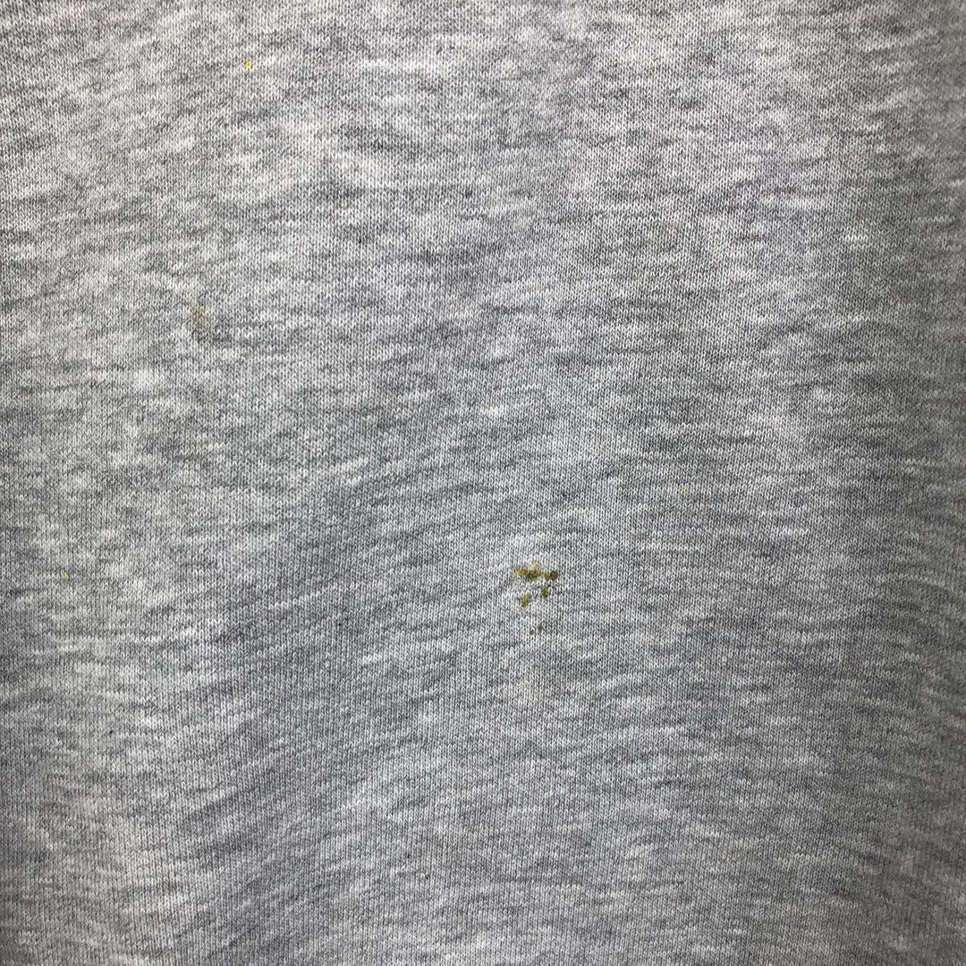 Nike Team College Sweatshirt, Men's Size Medium cotton gray type Vintage Second Hand