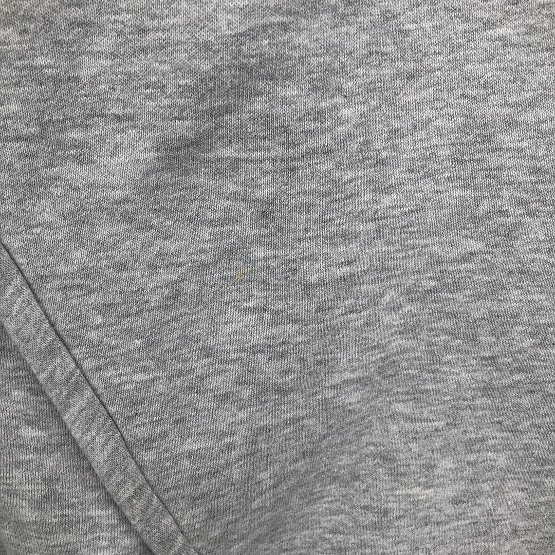 Nike Team College Sweatshirt, Men's Size Medium cotton gray type Vintage Second Hand