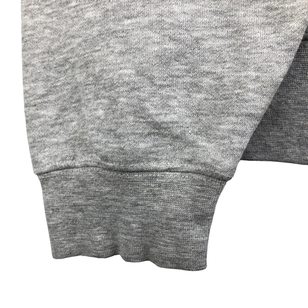 Nike Team College Sweatshirt, Men's Size Medium cotton gray type Vintage Second Hand