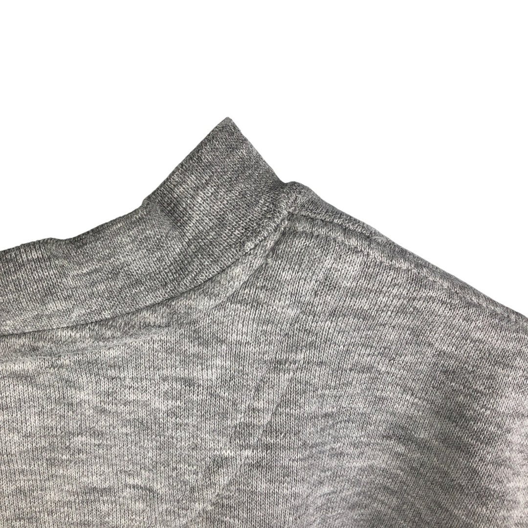 Nike Team College Sweatshirt, Men's Size Medium cotton gray type Vintage Second Hand