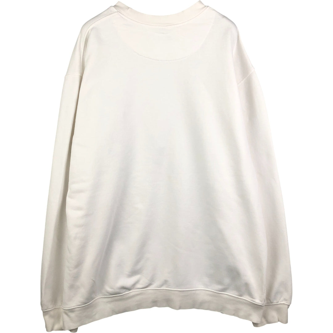 00'S Nike One Point Logo Sweatshirt Trainer Men's XXL cotton white type Vintage Second Hand
