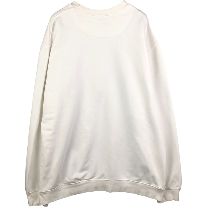 00'S Nike One Point Logo Sweatshirt Trainer Men's XXL cotton white type Vintage Second Hand