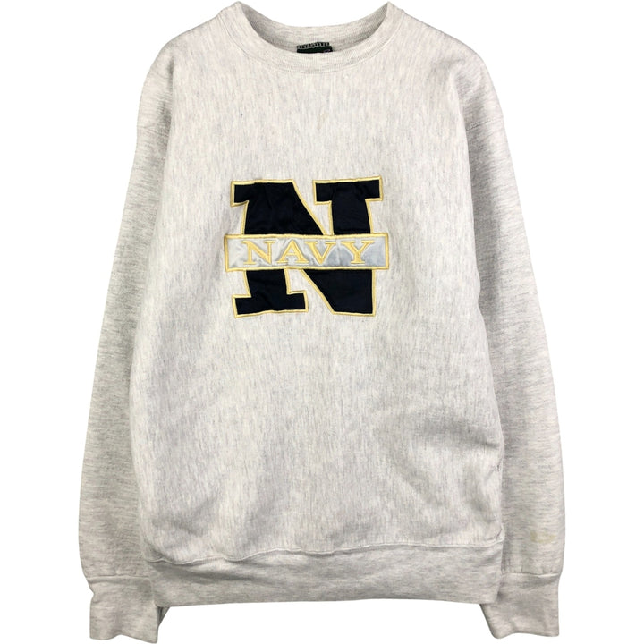 Vintage 90'S mv SPORT printed sweatshirt, made in the USA, men's size XL cotton white type Vintage Second Hand