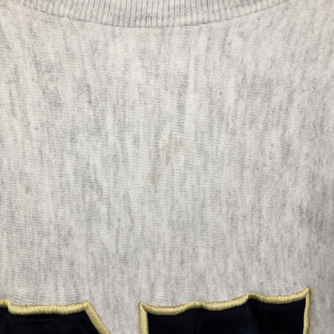 Vintage 90'S mv SPORT printed sweatshirt, made in the USA, men's size XL cotton white type Vintage Second Hand