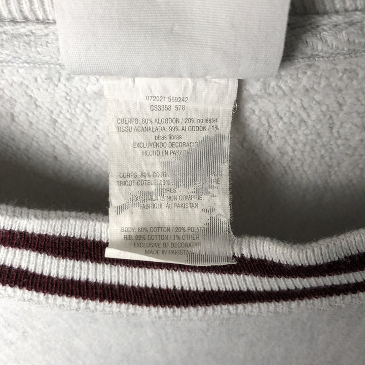 Champion REVERSE WEAVE Reverse Weave College Sweatshirt Trainer Men's XL cotton gray type Vintage Second Hand