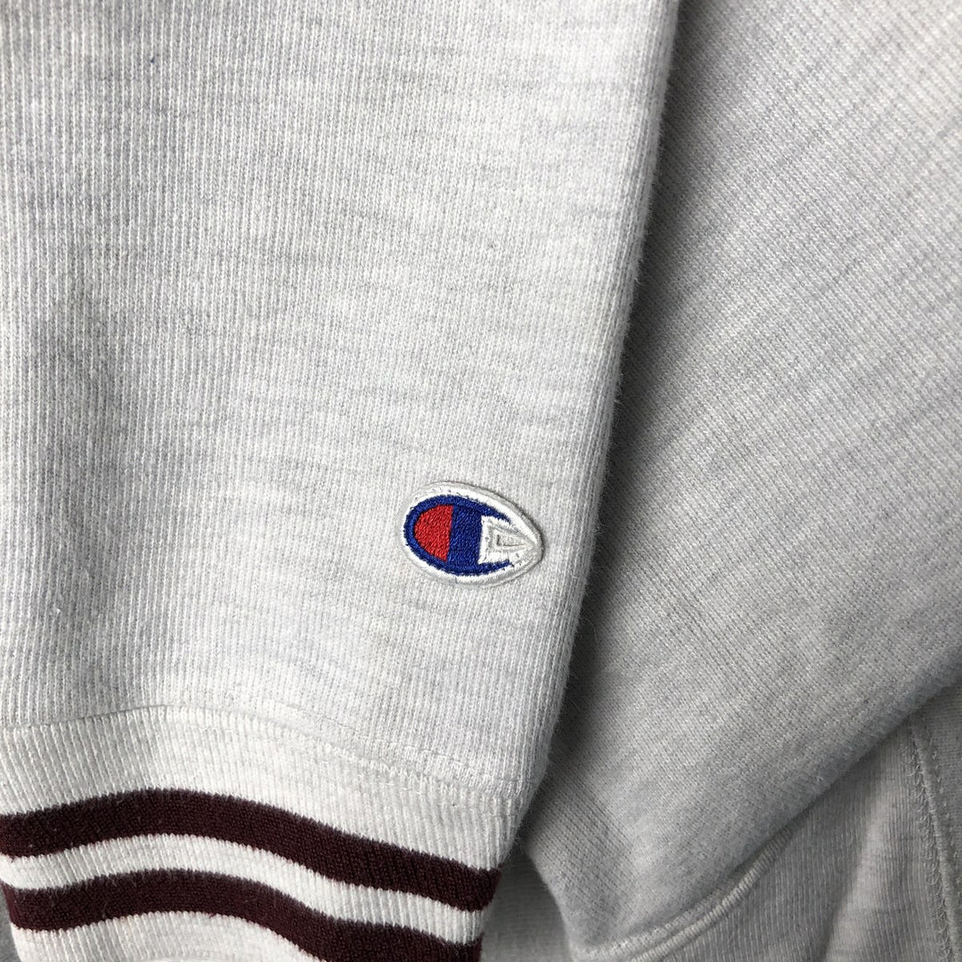 Champion REVERSE WEAVE Reverse Weave College Sweatshirt Trainer Men's XL cotton gray type Vintage Second Hand