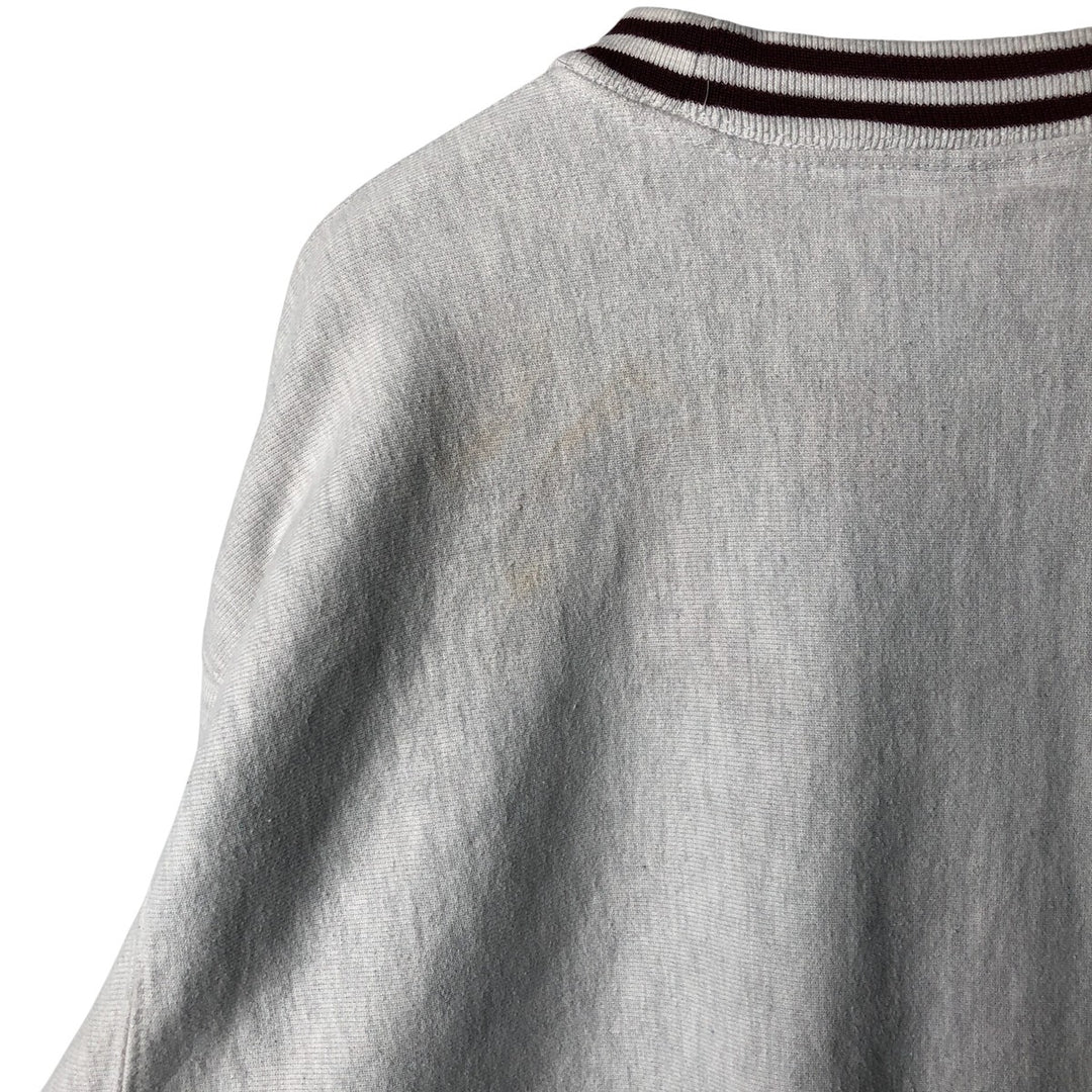 Champion REVERSE WEAVE Reverse Weave College Sweatshirt Trainer Men's XL cotton gray type Vintage Second Hand