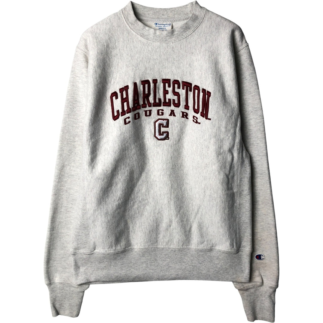Champion REVERSE WEAVE Reverse Weave College Sweatshirt Trainer Men's S cotton gray type Vintage Second Hand