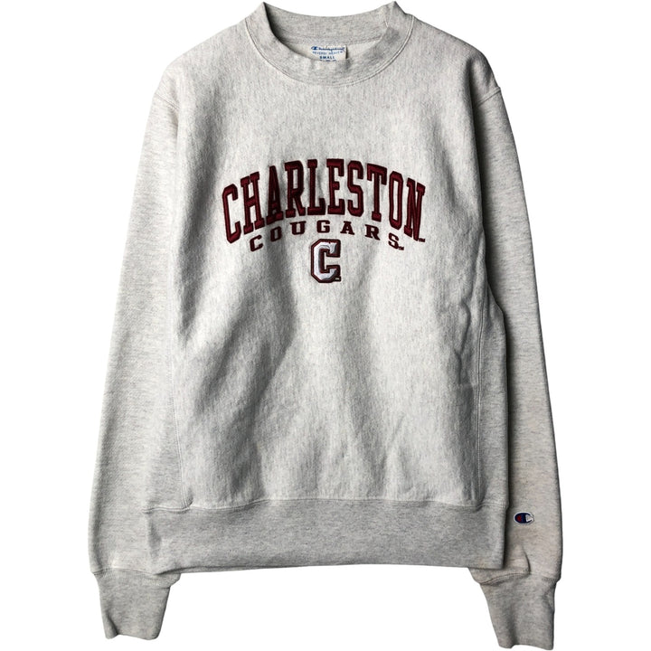 Champion REVERSE WEAVE Reverse Weave College Sweatshirt Trainer Men's S cotton gray type Vintage Second Hand