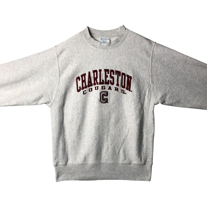 Champion REVERSE WEAVE Reverse Weave College Sweatshirt Trainer Men's S cotton gray type Vintage Second Hand
