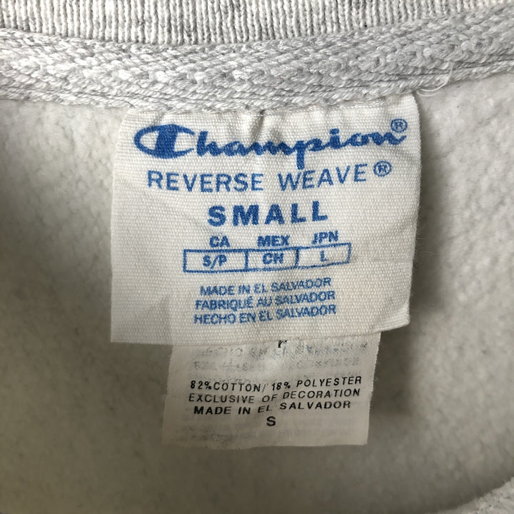 Champion REVERSE WEAVE Reverse Weave College Sweatshirt Trainer Men's S cotton gray type Vintage Second Hand