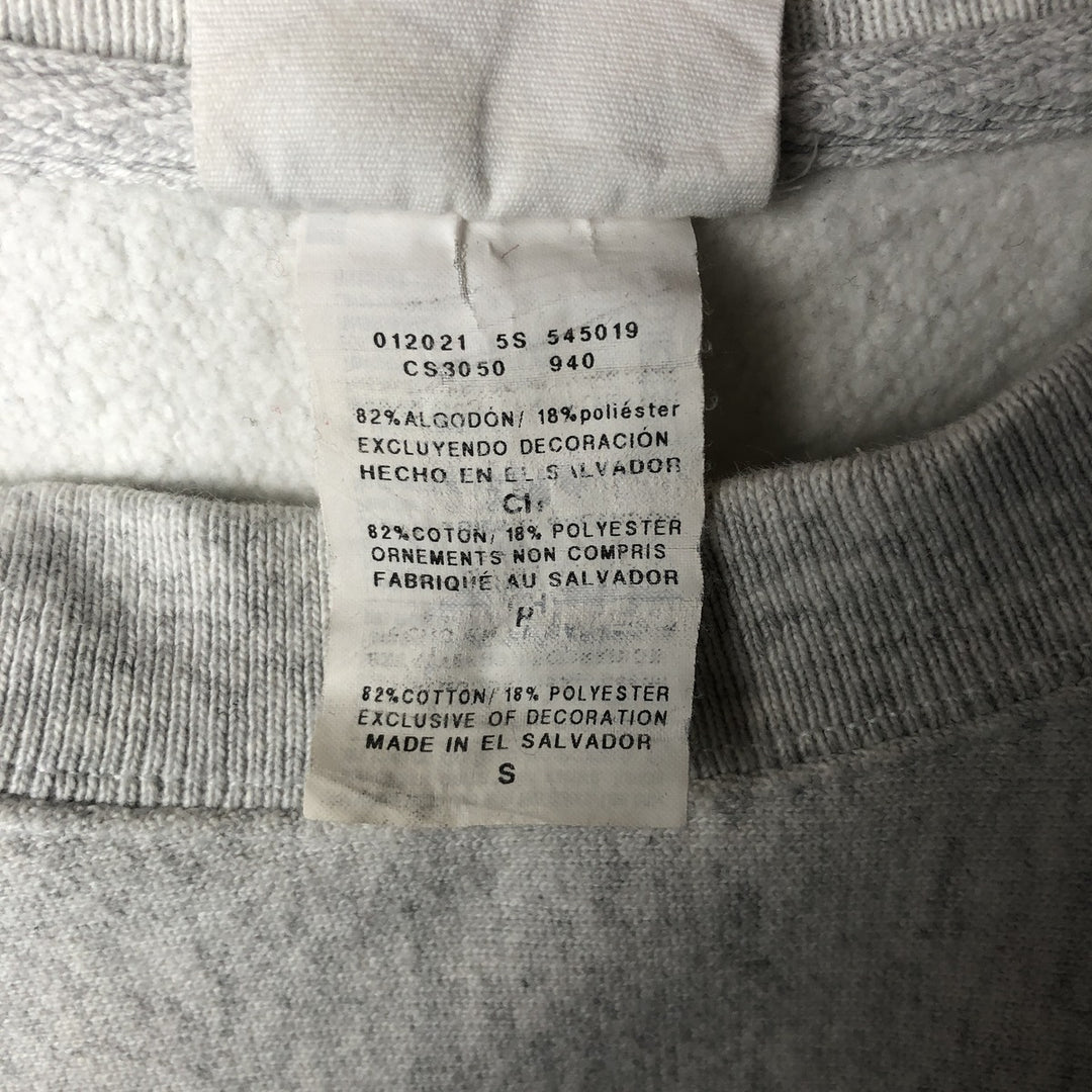 Champion REVERSE WEAVE Reverse Weave College Sweatshirt Trainer Men's S cotton gray type Vintage Second Hand