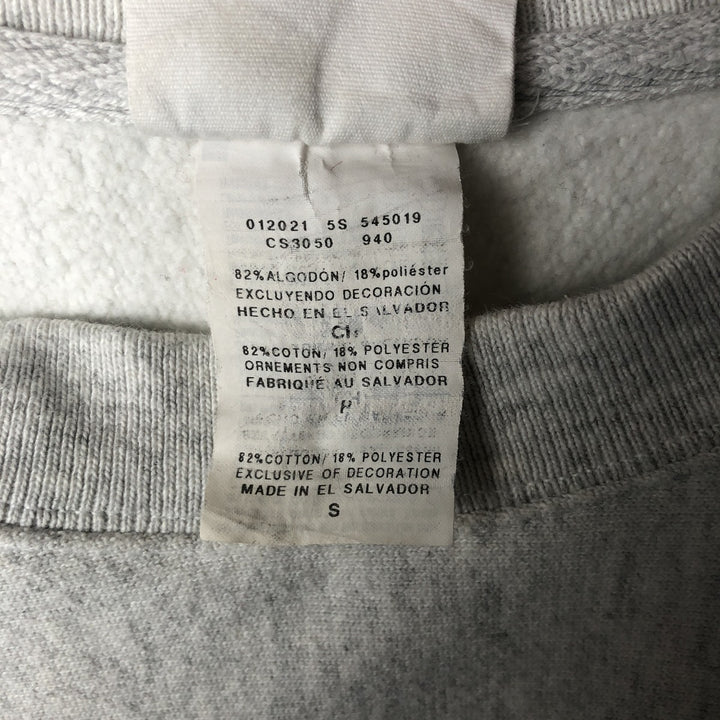 Champion REVERSE WEAVE Reverse Weave College Sweatshirt Trainer Men's S cotton gray type Vintage Second Hand