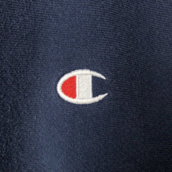 2000'S Champion One-Point Logo Sweatshirt, Men's XL unclear navy blue type Vintage Second Hand