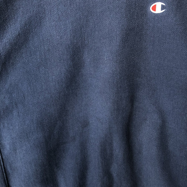 2000'S Champion One-Point Logo Sweatshirt, Men's XL unclear navy blue type Vintage Second Hand
