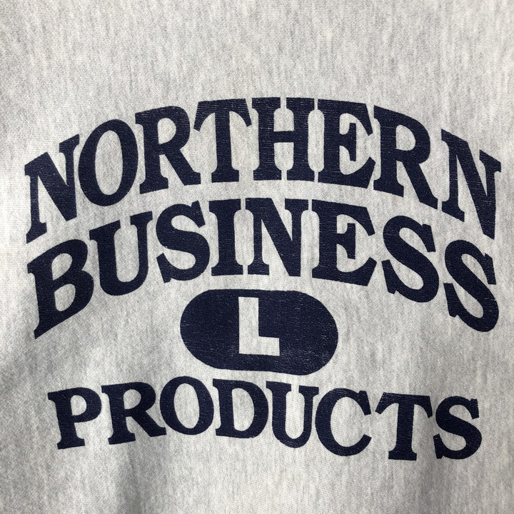 Champion Premium Reverse Weave Northern Business Products Advertising Sweatshirt cotton gray type Vintage Second Hand