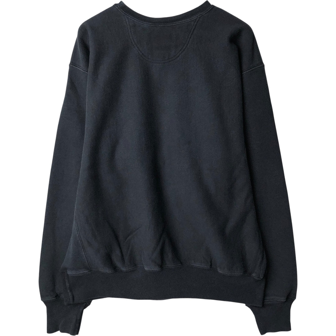 2000'S Champion Premium Reverse Weave G-Boost Technology Advertising Sweatshirt cotton black type Vintage Second Hand