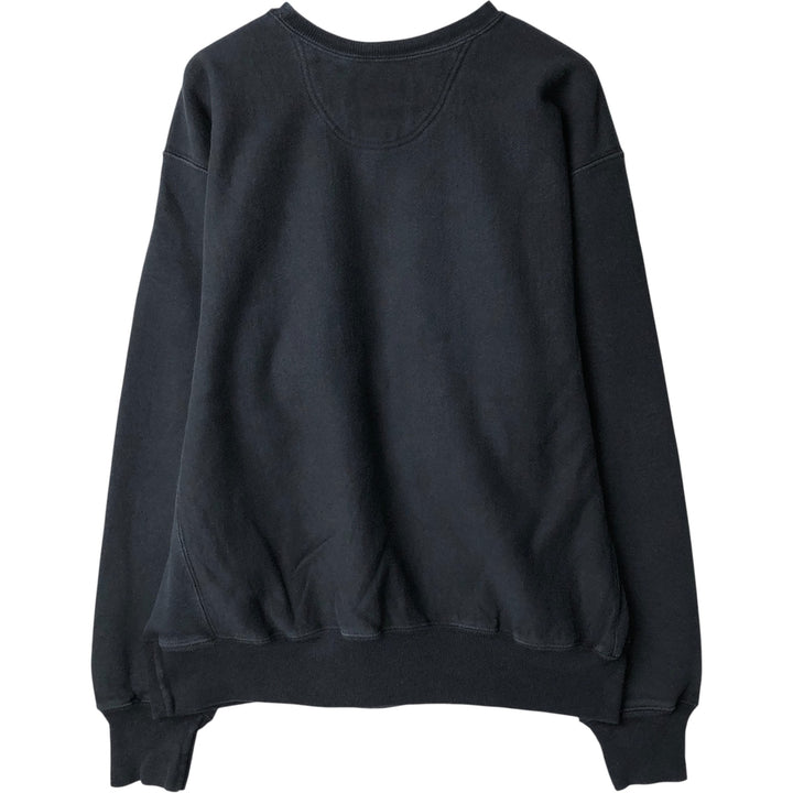 2000'S Champion Premium Reverse Weave G-Boost Technology Advertising Sweatshirt cotton black type Vintage Second Hand