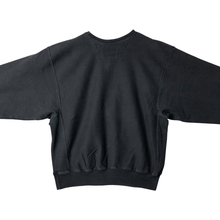 2000'S Champion Premium Reverse Weave G-Boost Technology Advertising Sweatshirt cotton black type Vintage Second Hand