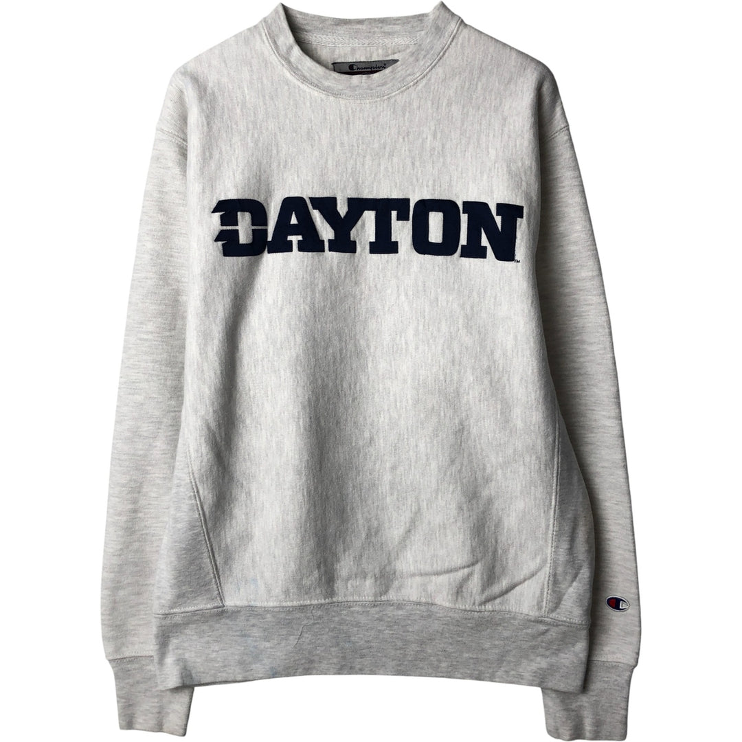 2000'S Champion Original Reverse Weave College Sweatshirt cotton gray type Vintage Second Hand