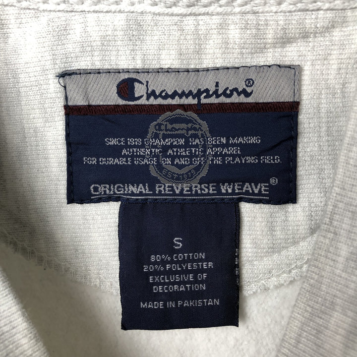2000'S Champion Original Reverse Weave College Sweatshirt cotton gray type Vintage Second Hand