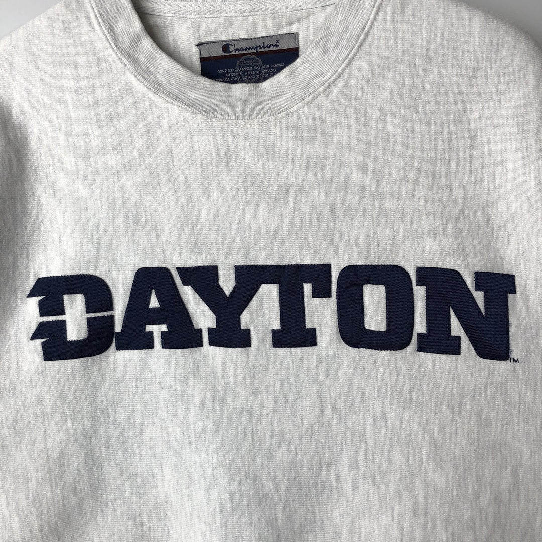 2000'S Champion Original Reverse Weave College Sweatshirt cotton gray type Vintage Second Hand