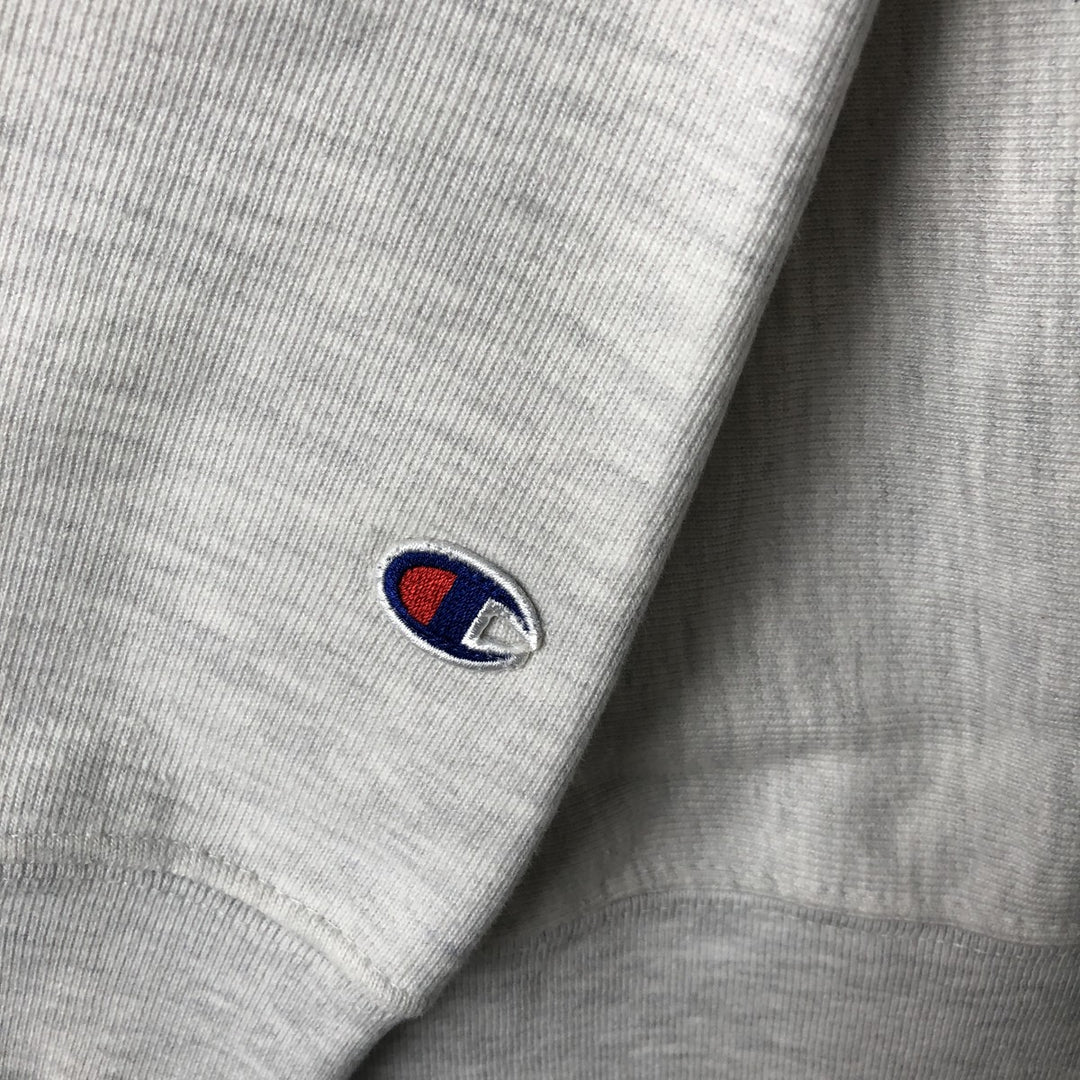 2000'S Champion Original Reverse Weave College Sweatshirt cotton gray type Vintage Second Hand