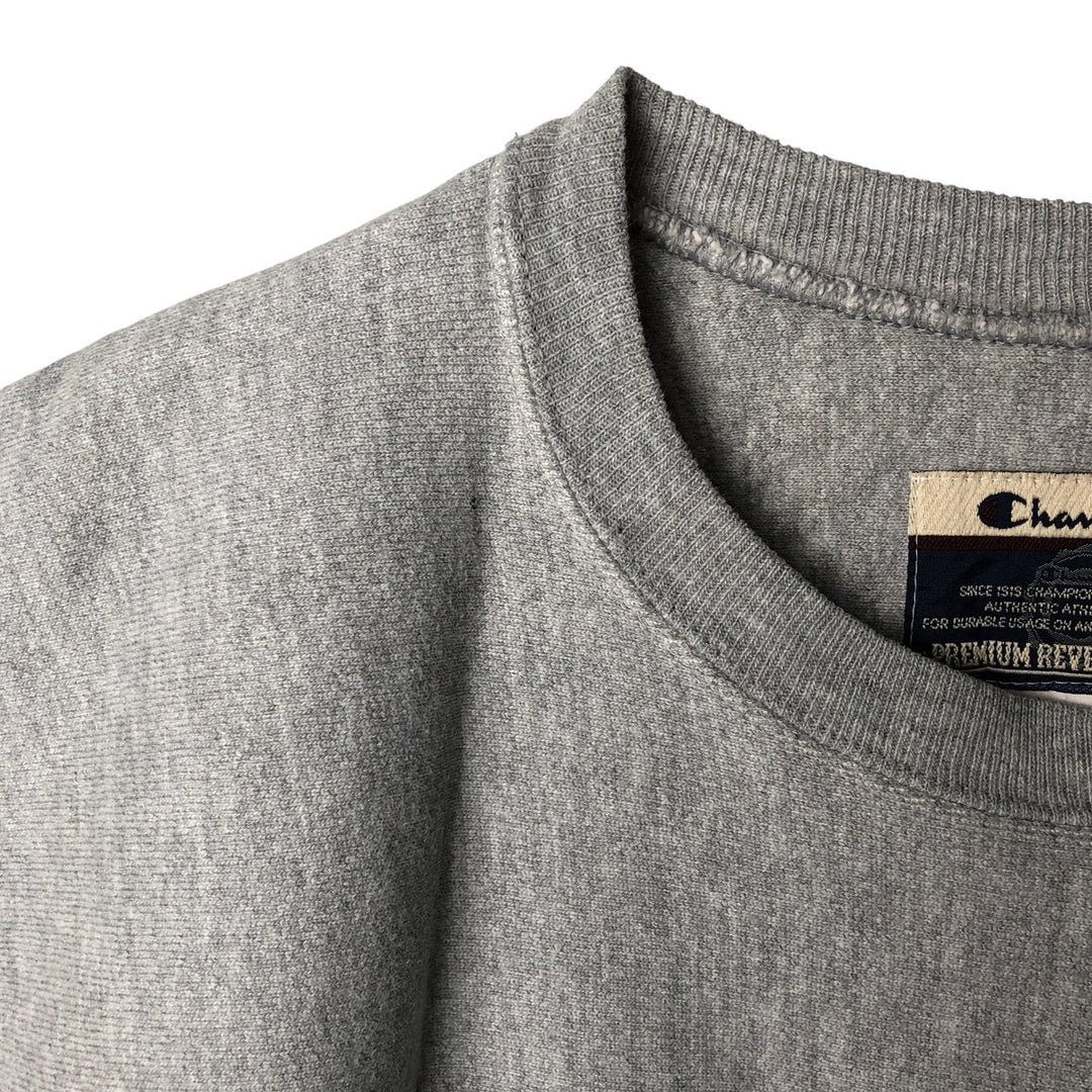 2000'S Champion PREMIUM REVERSE WEAVE Premium Reverse Weave Sweatshirt cotton gray type Vintage Second Hand