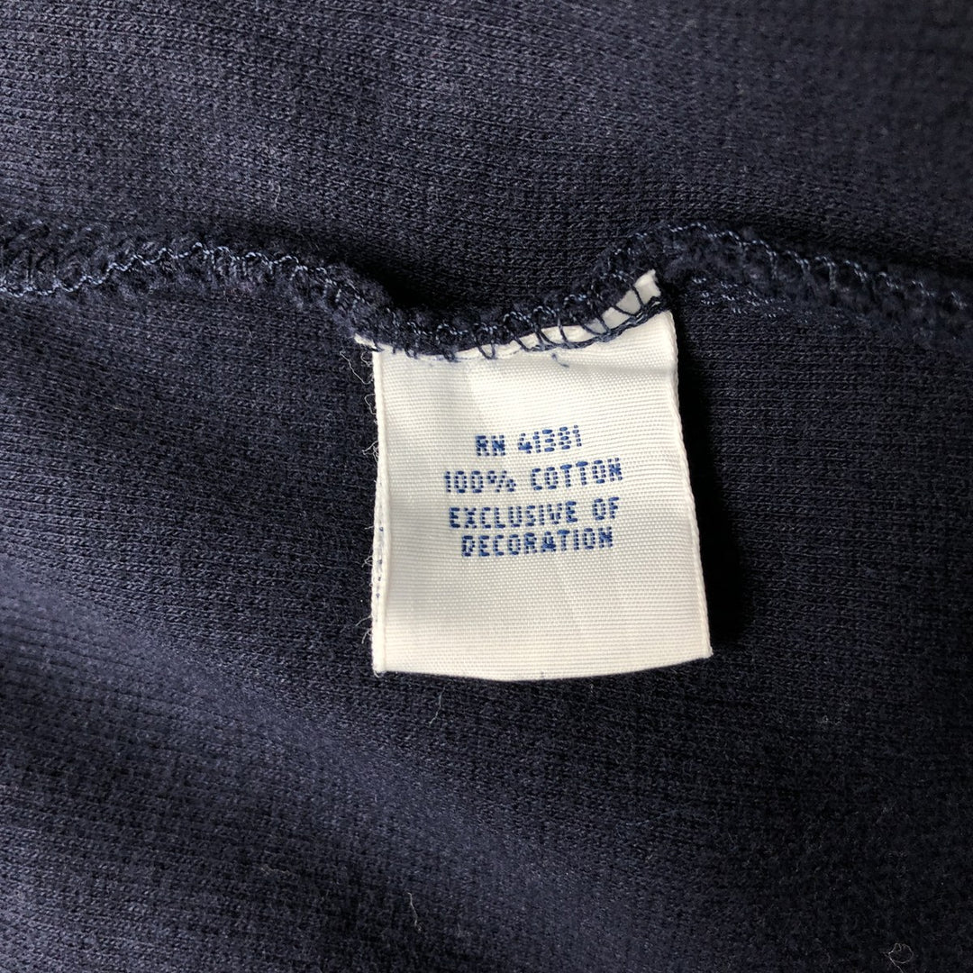 Ralph Lauren POLO RALPH LAUREN Half-zip sweatshirt, men's M size cotton navy blue type Vintage Second Hand