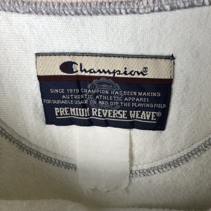 2000'S Champion Premium Reverse Weave College Sweatshirt, Men's XXL unclear pale white type Vintage Second Hand