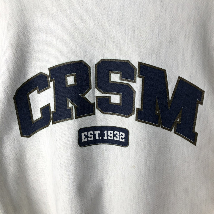 2000'S Champion Premium Reverse Weave College Sweatshirt, Men's XXL unclear pale white type Vintage Second Hand