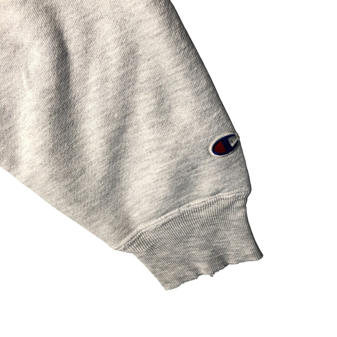 2000'S Champion Premium Reverse Weave College Sweatshirt, Men's XL unclear white type Vintage Second Hand