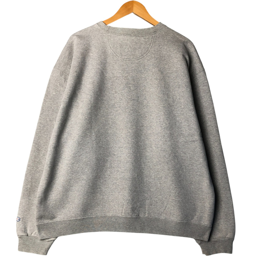 2000'S Champion College Sweatshirt, Men's XL cotton gray type Vintage Second Hand