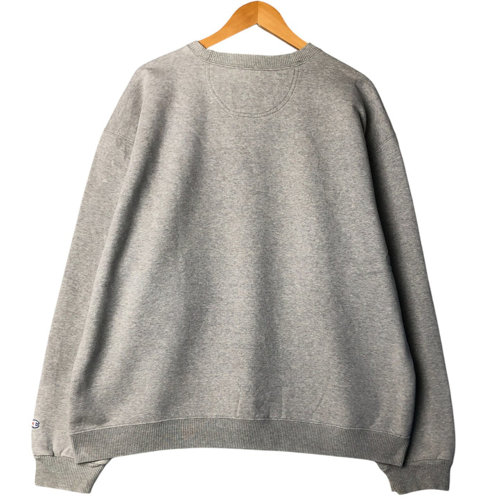 2000'S Champion College Sweatshirt, Men's XL cotton gray type Vintage Second Hand
