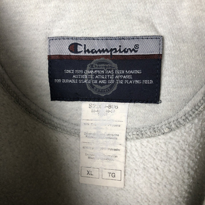 2000'S Champion College Sweatshirt, Men's XL cotton gray type Vintage Second Hand