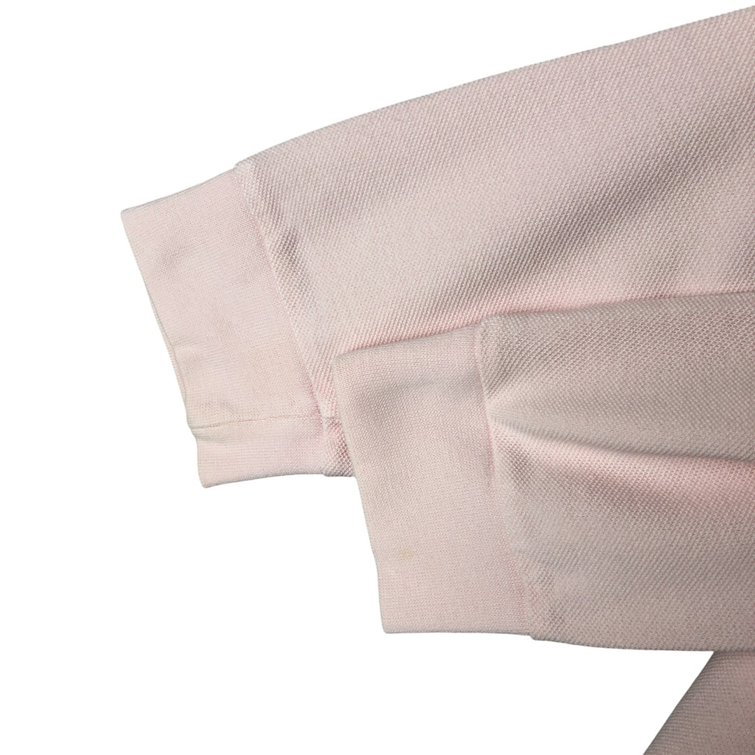 Burberry's BURBERRY LONDON long-sleeved polo shirt, made in the UK, men's size L cotton pink type Vintage Second Hand